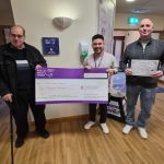 Alice House Hospice donation Hartlepool Freemasons