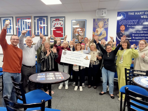 Hartlepool Freemasons support young onset dementia group